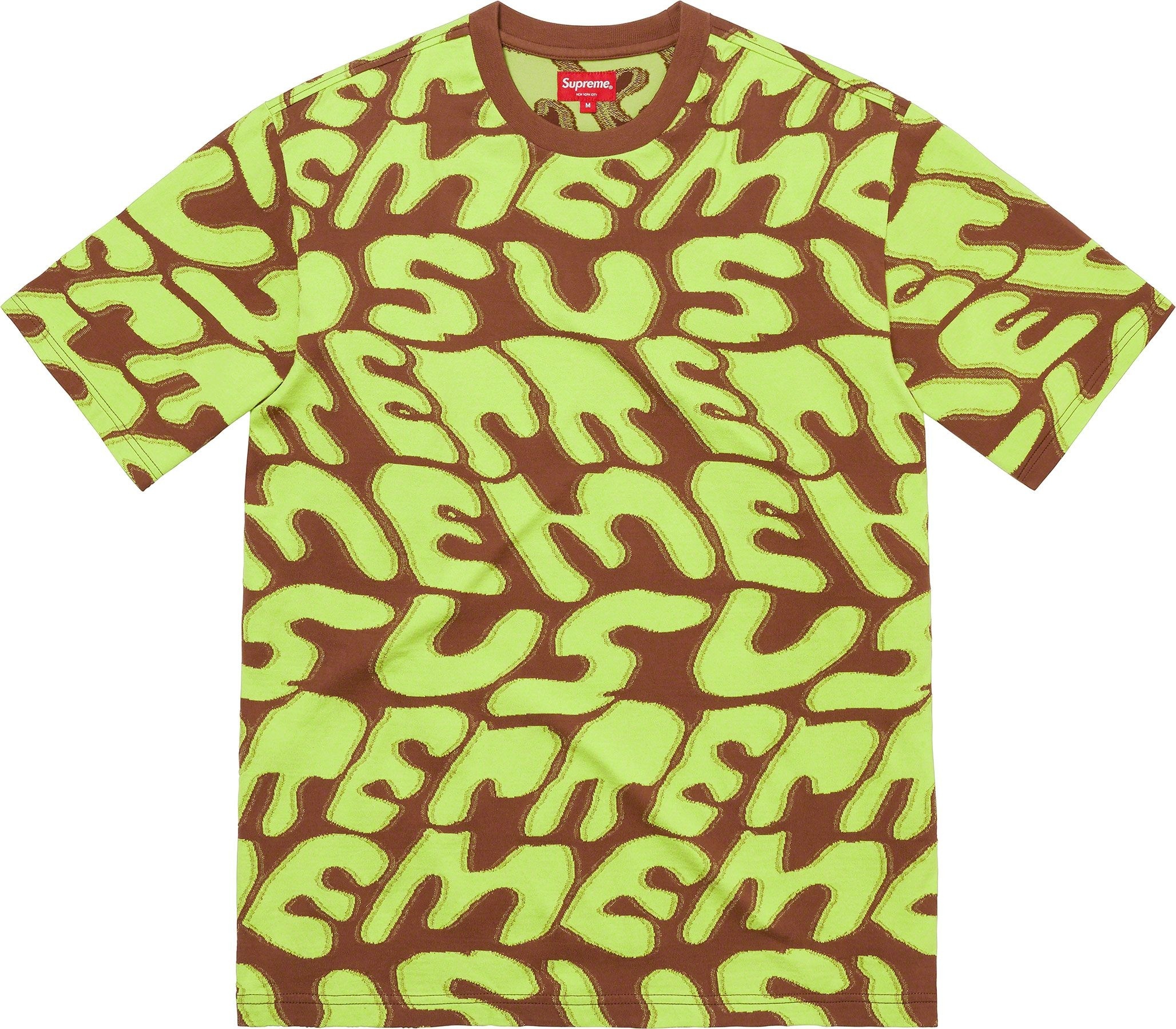 Stacked Intarsia S/S Top view 2